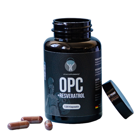 OPC + Resveratrol – Anti-Aging und Zellperformance für einen schwungvollen Alltag